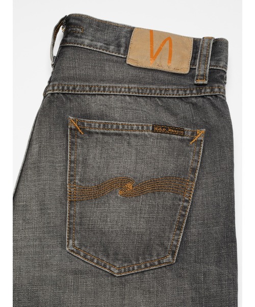 Nudie Jeans(ヌーディージーンズ)の「Nudie Jeans/ヌーディージーンズ Steady Eddie II / レギュラーテーパード ジーンズ / Grey Crosshatch(デニムパンツ・メンズ・グレー系その他・28/29/30/31/32/33/34/36)」の10枚目の写真
