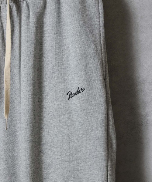 NUMBER (N)INE（ナンバーナイン）の「FIRM COTTON EASY SWEATPANTS / ファーム コットン イージー スウェットパンツ（スウェットパンツ・メンズ・グレー/ブラック・XL/L/M）」の13枚目の写真