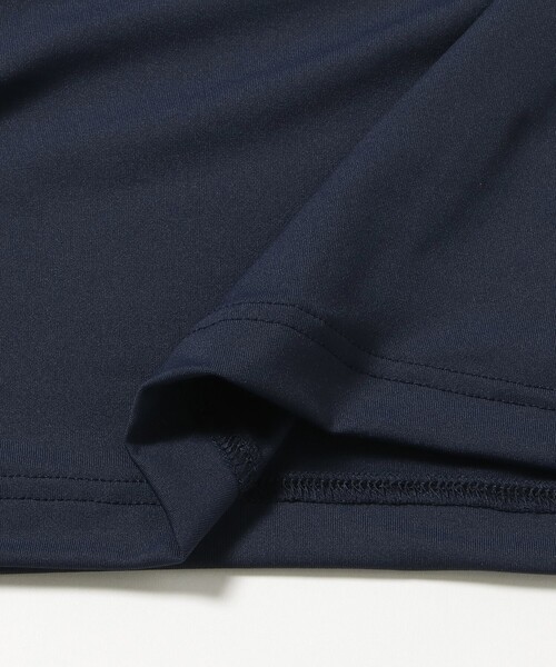 BEAMS GOLF（ビームスゴルフ）の「PURPLE LABEL / フロントフリル ボロシャツ（吸水速乾・UVカット）（ポロシャツ・レディース・ホワイト/ネイビー・LARGE/MEDIUM/SMALL）」の20枚目の写真