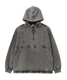 X-girl | FADED FACE LABEL ANORAK SWEAT HOODIE(パーカー)