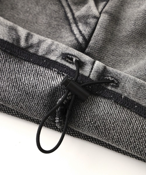 X-girl（エックスガール）の「FADED FACE LABEL ANORAK SWEAT HOODIE（パーカー・レディース・ブラック/パープル/グリーン・S/M）」の18枚目の写真