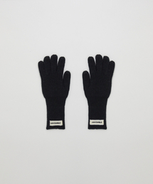 HAVEAWHALE（ハブアホエール）の「soft finger point gloves (BK)（手袋）」