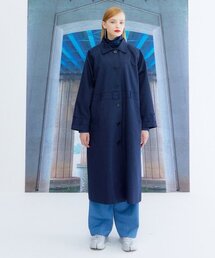 the studio k（ ）の「刺繍ディテールシングルトレンチコート_ネイビー（トレンチコート）」