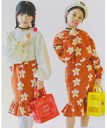 BABYBLEE（ベイビーブリー）の「D23353 Egg Flower Skirt（スカート）」