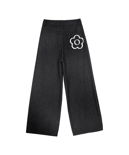 ペイントデイジーデニム パンツ（デニムパンツ）｜MARY QUANT（マリー