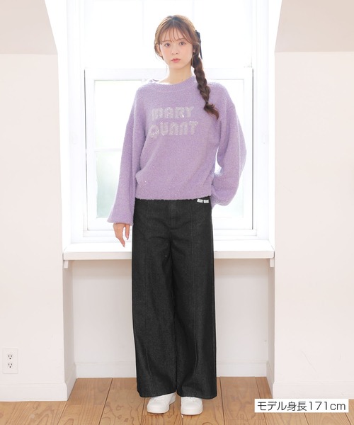 ペイントデイジーデニム パンツ（デニムパンツ）｜MARY QUANT（マリー