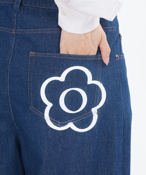 ペイントデイジーデニム パンツ（デニムパンツ）｜MARY QUANT（マリー
