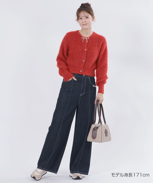 ペイントデイジーデニム パンツ（デニムパンツ）｜MARY QUANT（マリー