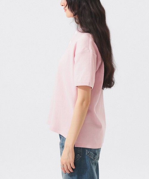 Healthknit(ヘルスニット)の「【別注】Healthknit / ヘビー リブ ショートスリーブ Tシャツ(Tシャツ/カットソー・レディース・ホワイト系その他7/ピンク/ネイビー・ONE SIZE)」の13枚目の写真