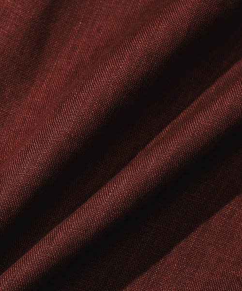 ASAUCE MELER(アソースメレ)の「【ASAUCE MELER】オーガニックリネンドライキャンバスストール Ⅲ 90×200cm ギフト 冷房対策 紫外線対策 日焼け防止 AM26S-ST80(ストール/ショール・レディース・アイボリー/グレイッシュベージュ/ブラウン/ピンク/ブラック/レッド・FREE)」の9枚目の写真