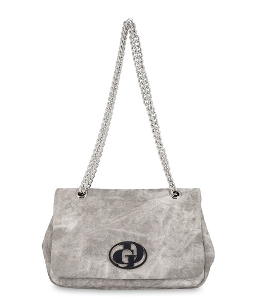 GYDA（ジェイダ）の「GYDA(ジェイダ)チェーンショルダーバッグ GY-B427 ビッグメタル（ショルダーバッグ・レディース・アイボリー/グレー/ブルー・FREE）」の15枚目の写真