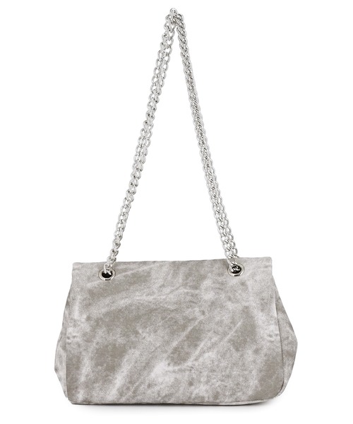 GYDA（ジェイダ）の「GYDA(ジェイダ)チェーンショルダーバッグ GY-B427 ビッグメタル（ショルダーバッグ・レディース・アイボリー/グレー/ブルー・FREE）」の17枚目の写真