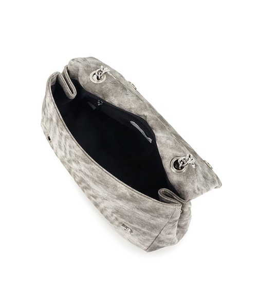 GYDA（ジェイダ）の「GYDA(ジェイダ)チェーンショルダーバッグ GY-B427 ビッグメタル（ショルダーバッグ・レディース・アイボリー/グレー/ブルー・FREE）」の18枚目の写真