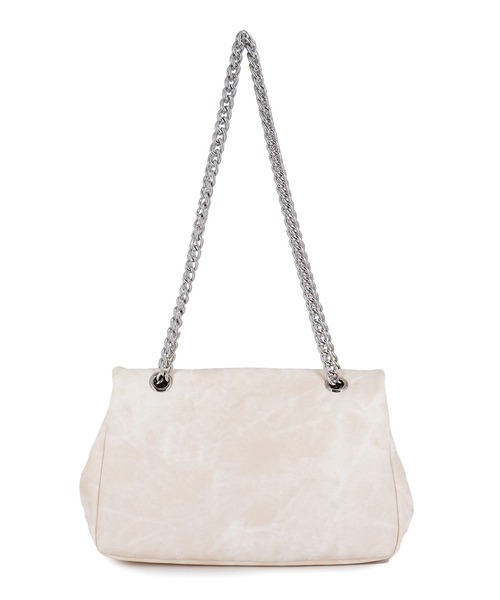 GYDA（ジェイダ）の「GYDA(ジェイダ)チェーンショルダーバッグ GY-B427 ビッグメタル（ショルダーバッグ・レディース・アイボリー/グレー/ブルー・FREE）」の12枚目の写真