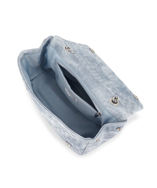 GYDA（ジェイダ）の「GYDA(ジェイダ)チェーンショルダーバッグ GY-B427 ビッグメタル（ショルダーバッグ・レディース・アイボリー/グレー/ブルー・FREE）」の9枚目の写真