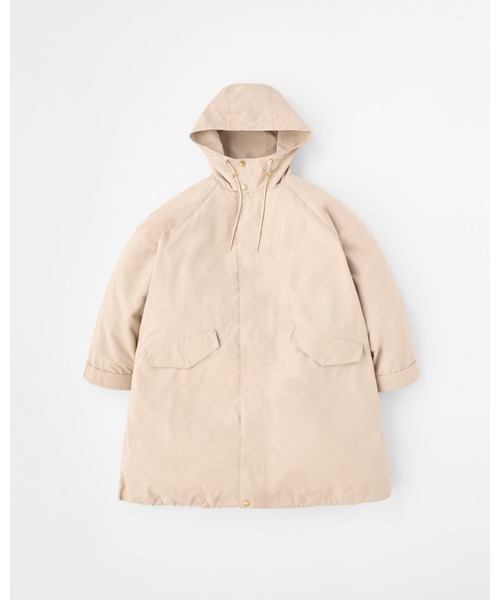 Traditional Weatherwear(トラディショナルウェザーウェア)の「SELSEY(ステンカラーコート・レディース・ブラック/ベージュ系・34/32)」の2枚目の写真