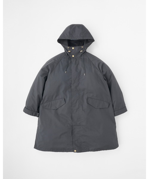 Traditional Weatherwear(トラディショナルウェザーウェア)の「SELSEY(ステンカラーコート・レディース・ブラック/ベージュ系・34/32)」の1枚目の写真