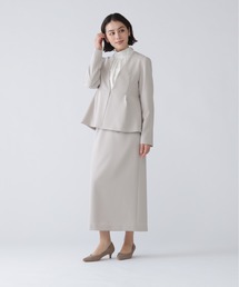 Kaori 美品✨ナチュラルビューティーベーシック ノーカラーセットアップ NATURAL BEAUTY BASIC｜ナチュラルビューティーベーシックのノーカラー
