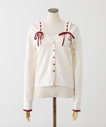 one after another NICE CLAUP | 【Heart Collection】ビスチェ×カーディガンアンサンブル(アンサンブル)