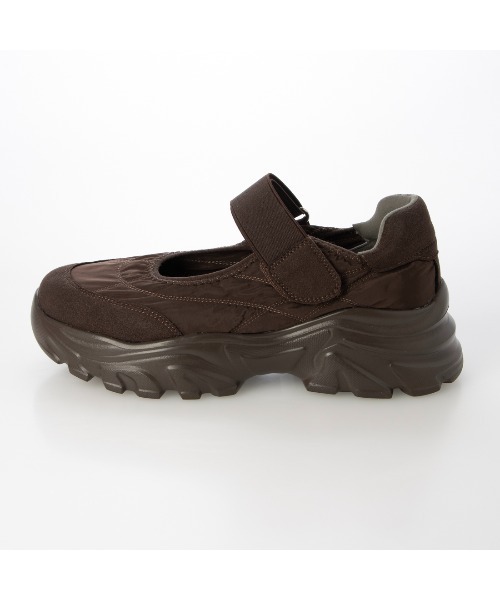 EVOL（イーボル）の「【S-LLサイズ展開・軽量】軽量厚底メリージェーンスニーカー JA5979（スニーカー・レディース・アイボリー/ブラック/ブラウン/シルバー・L/M/S/LL）」の21枚目の写真