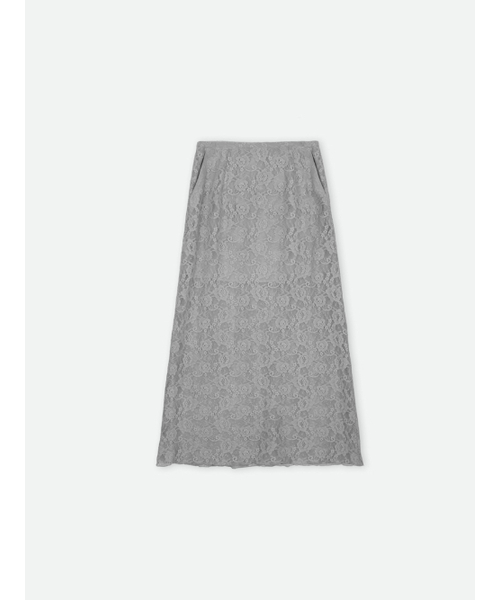 COLOCYNTH(コロシント)の「Persica Lace Long Skirt French Gray(スカート・レディース・その他・MEDIUM/SMALL)」の2枚目の写真