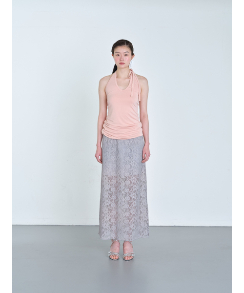 COLOCYNTH(コロシント)の「Persica Lace Long Skirt French Gray(スカート・レディース・その他・MEDIUM/SMALL)」の3枚目の写真