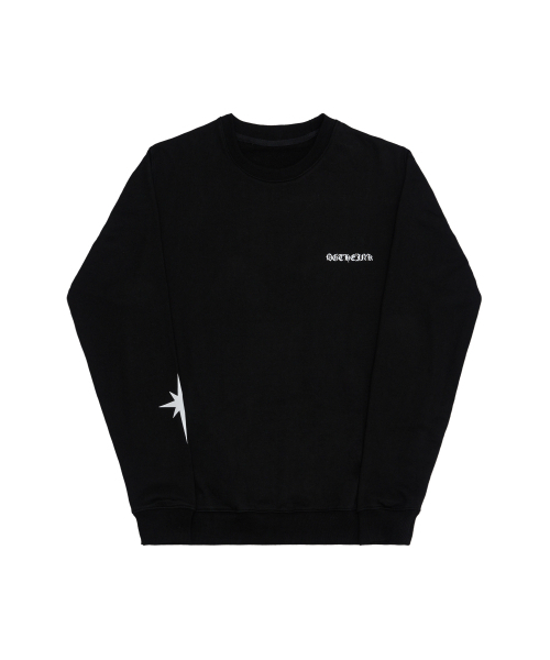 X タトゥーイズム OGTHEINK スウェットシャツ (ブラック)
