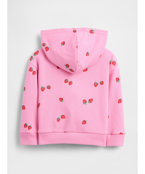 GAP（ギャップ）の「babyGap リラックスフィット GAPロゴ フレンチテリー ジップアップパーカー（パーカー・キッズ・ピンク/ラベンダー・110cm/100cm/95cm/90cm/80ｃｍ/70cm/105cm）」の4枚目の写真