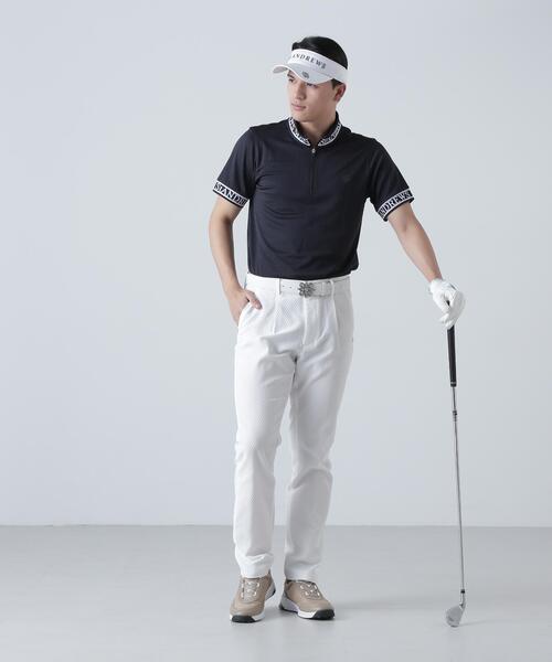 St ANDREWS(セントアンドリュース)の「【St ANDREWS】サッカージオメトリックジャガードパンツ (MENS)(その他パンツ・メンズ・ホワイト/ネイビー・L/S/LL1/LL/M)」の6枚目の写真