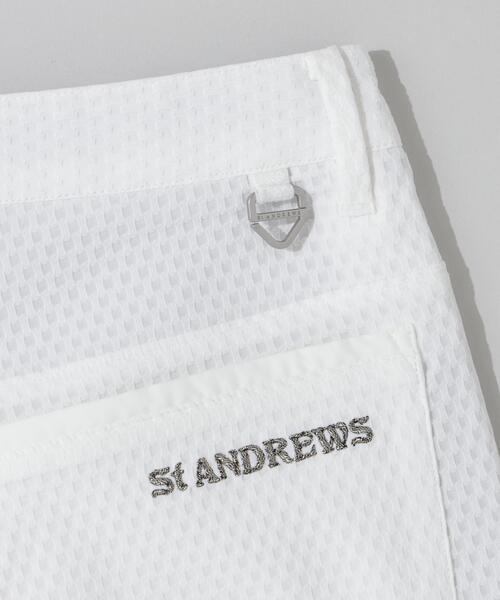 St ANDREWS(セントアンドリュース)の「【St ANDREWS】サッカージオメトリックジャガードパンツ (MENS)(その他パンツ・メンズ・ホワイト/ネイビー・L/S/LL1/LL/M)」の13枚目の写真