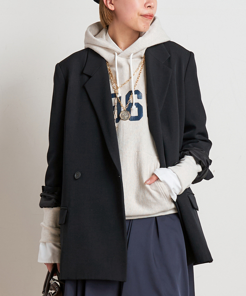 EVERYDAY I LIKE.(エヴリディアイライク)の「*Essential ジャケット(テーラードジャケット・レディース・ブラック・38/36)」の11枚目の写真