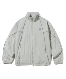 BROWNBREATH | TAG NYLON TRACK JACKET - LIGHT GREY(ナイロンジャケット)