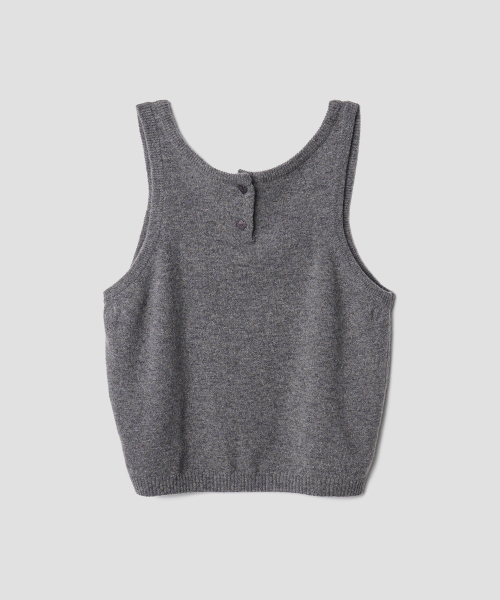 TTUDEMENT(トュードメント)の「TWO-WAY KNIT BUSTIER CHARCOAL(ニット/セーター・レディース・その他・FREE)」の3枚目の写真