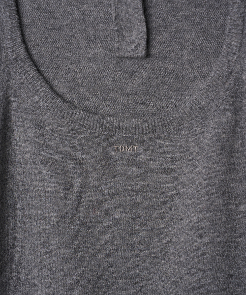 TTUDEMENT(トュードメント)の「TWO-WAY KNIT BUSTIER CHARCOAL(ニット/セーター・レディース・その他・FREE)」の8枚目の写真