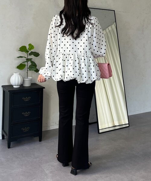 prose verse（プロズヴェール）の「【-3kg見え！】フロントスリットスーパーストレッチパンツ（その他パンツ・レディース・ブラック・PM/LARGE/TL/TM/MEDIUM/PL）」の18枚目の写真