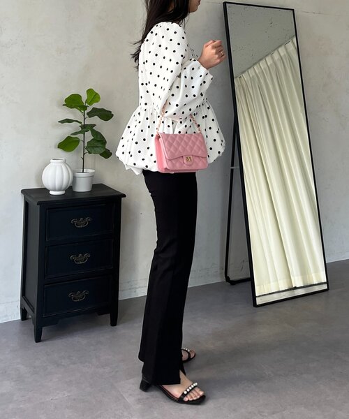 prose verse（プロズヴェール）の「【-3kg見え！】フロントスリットスーパーストレッチパンツ（その他パンツ・レディース・ブラック・PM/LARGE/TL/TM/MEDIUM/PL）」の19枚目の写真