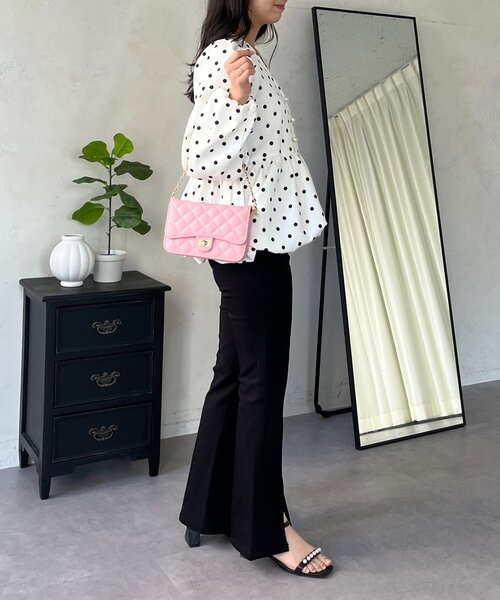 prose verse（プロズヴェール）の「【-3kg見え！】フロントスリットスーパーストレッチパンツ（その他パンツ・レディース・ブラック・PM/LARGE/TL/TM/MEDIUM/PL）」の20枚目の写真