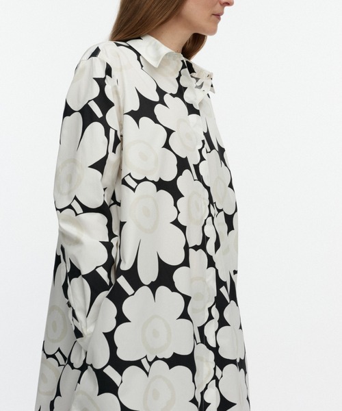 marimekko(マリメッコ)の「Runoelma Unikko / Dress(ワンピース・レディース・ホワイト・36/34/38/40)」の4枚目の写真