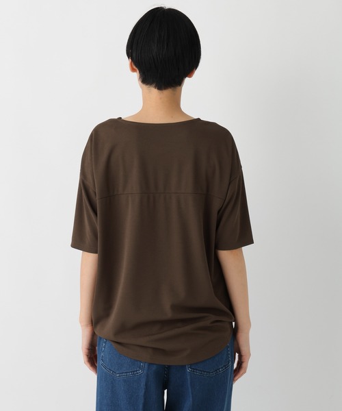 Elura(エルーラ)の「カノコジャージーブラウス/659962(シャツ/ブラウス・レディース・ブラウン/チャコールグレー・FREE)」の13枚目の写真