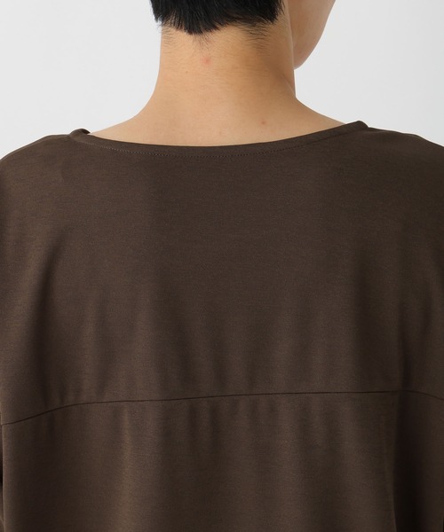 Elura(エルーラ)の「カノコジャージーブラウス/659962(シャツ/ブラウス・レディース・ブラウン/チャコールグレー・FREE)」の14枚目の写真