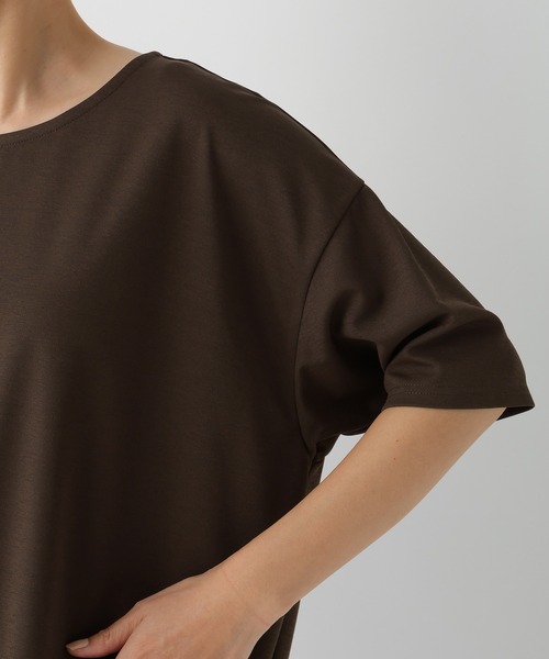 Elura(エルーラ)の「カノコジャージーブラウス/659962(シャツ/ブラウス・レディース・ブラウン/チャコールグレー・FREE)」の15枚目の写真