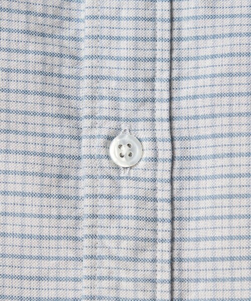 Steven Alan（スティーブンアラン）の「＜Steven Alan＞ ドレープ オックス チェック レギュラーカラー シャツ LOOSE（シャツ/ブラウス・メンズ・ブラック/ライトグレー・L/M/S/XL）」の11枚目の写真