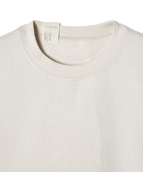 N.HOOLYWOOD TEST PRODUCT EXCHANGE SERVICE（N.ハリウッド テストプロダクト エクスチェンジサービス）の「CREWNECK SWEATSHIRT（スウェット・メンズ・アイボリー/ブラック/ネイビー/バーガンディー/チャコール・36/40/38/42）」の6枚目の写真