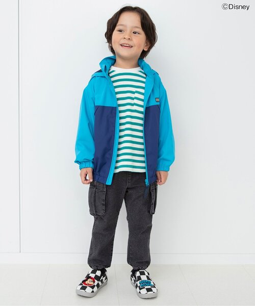 BREEZE（ブリーズ）の「【リンク】エルボ―パッチロンT（Tシャツ/カットソー・キッズ・ピンク/その他2/その他11/その他12/ブラック/エメラルド・80/90/100/110/120/130/140）」の9枚目の写真
