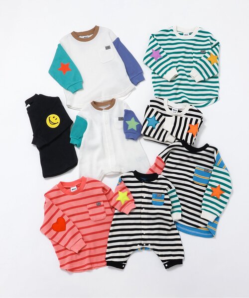 BREEZE(ブリーズ)の「【リンク】エルボ―パッチロンT_ジュニア対応(Tシャツ/カットソー・キッズ・ピンク/その他2/その他11/その他12/ブラック/エメラルド・80/90/100/110/120/130/140)」の22枚目の写真