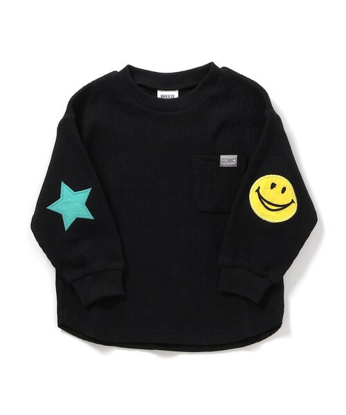 BREEZE(ブリーズ)の「【リンク】エルボ―パッチロンT_ジュニア対応(Tシャツ/カットソー・キッズ・ピンク/その他2/その他11/その他12/ブラック/エメラルド・80/90/100/110/120/130/140)」の21枚目の写真