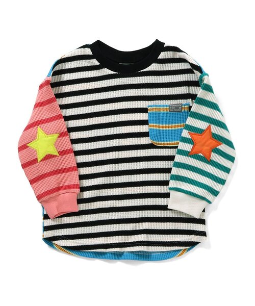 BREEZE(ブリーズ)の「【リンク】エルボ―パッチロンT_ジュニア対応(Tシャツ/カットソー・キッズ・ピンク/その他2/その他11/その他12/ブラック/エメラルド・80/90/100/110/120/130/140)」の10枚目の写真