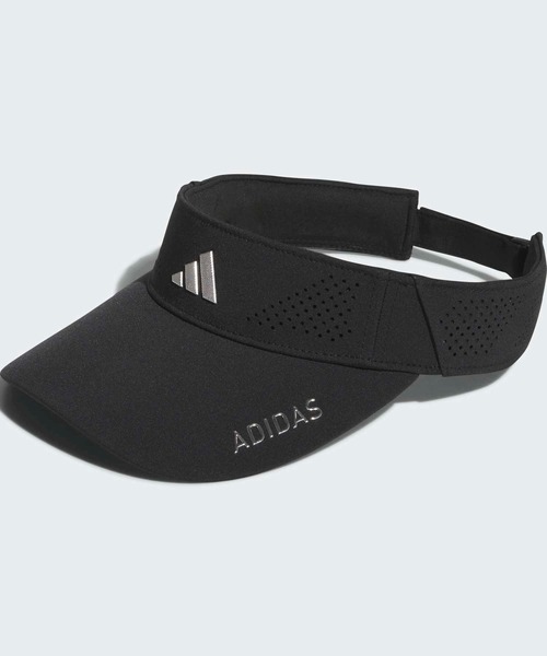 メタル ロゴ バイザー【adidas Golf/アディダスゴルフ】（サンバイザー