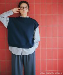 URBAN RESEARCH DOORS | 『仁村紗和さん着用』『UR TECH Renew Knit』2WAYベスト(ベスト)