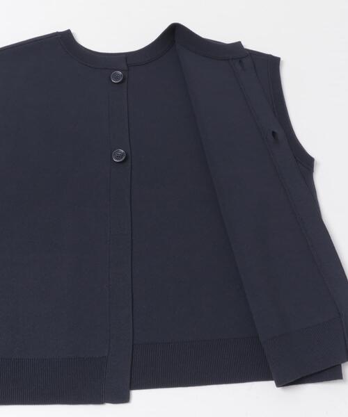 URBAN RESEARCH DOORS（アーバンリサーチドアーズ）の「『UR TECH Renew Knit』2WAYベスト（ベスト・レディース・ネイビー/グレー系その他・FREE）」の21枚目の写真